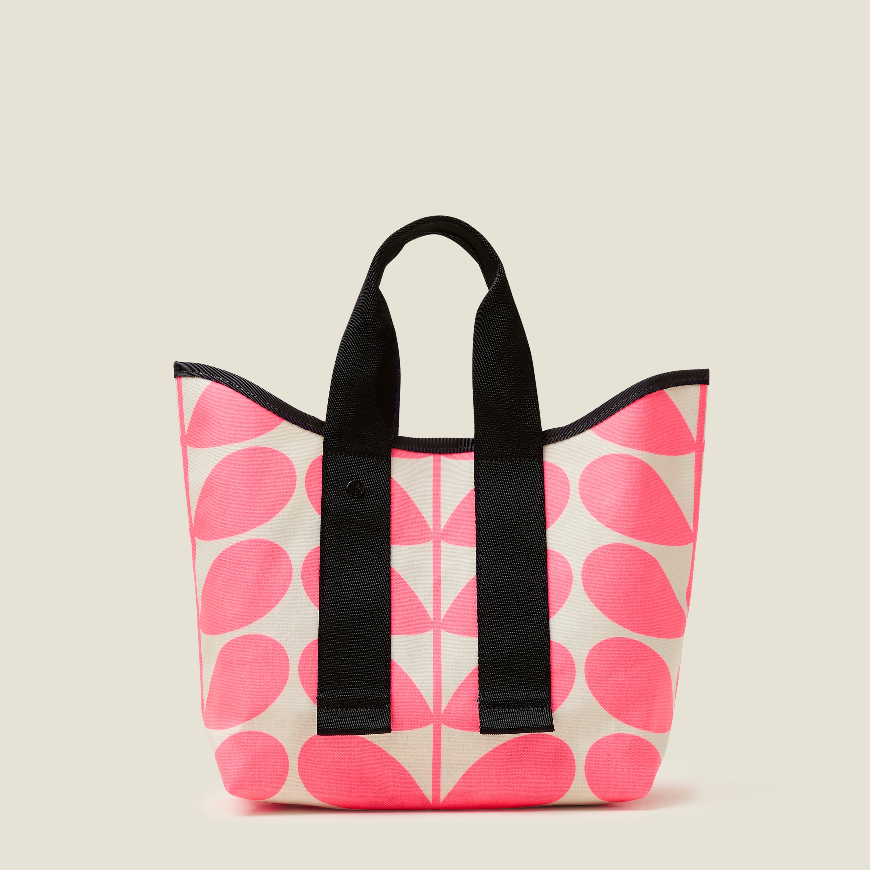 Carrysmall Basic Tote - Solid Stem Neon Pink