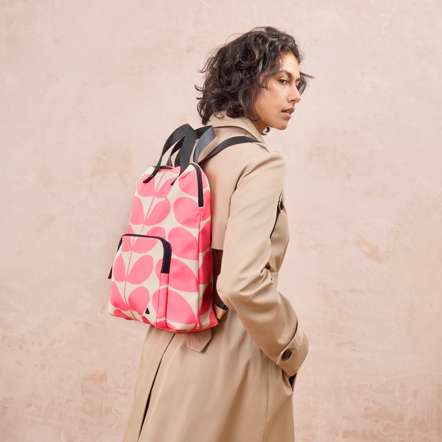 Bestie Backpack - Solid Stem Neon Pink