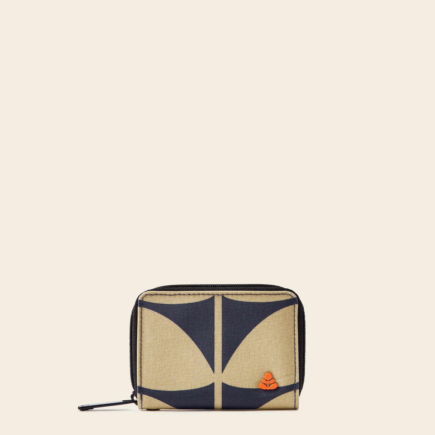 Remember Me Purse in Solid Stem Oatmeal pattern by Orla Kiely