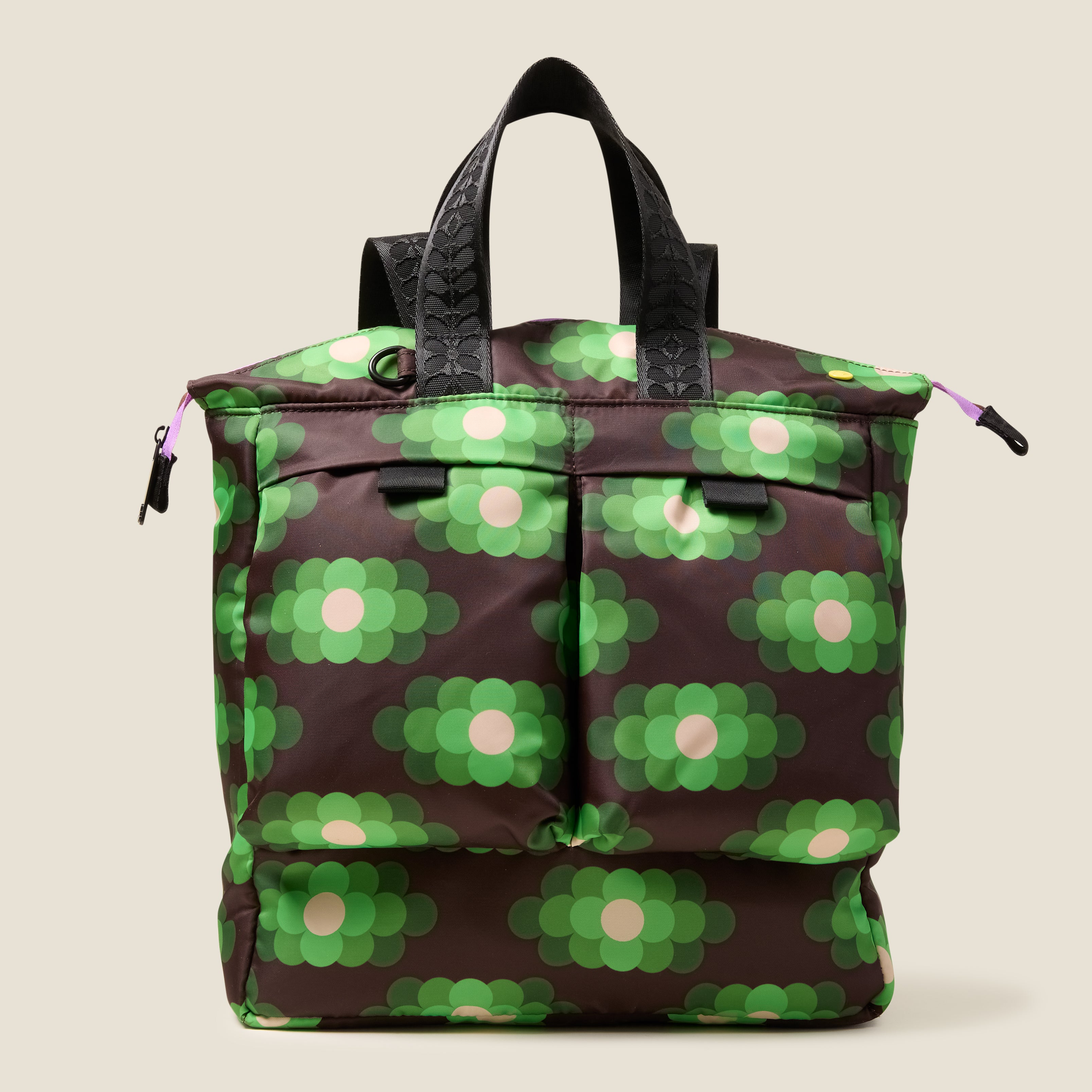 Axis Backpack - Flower Haze Neon Green
