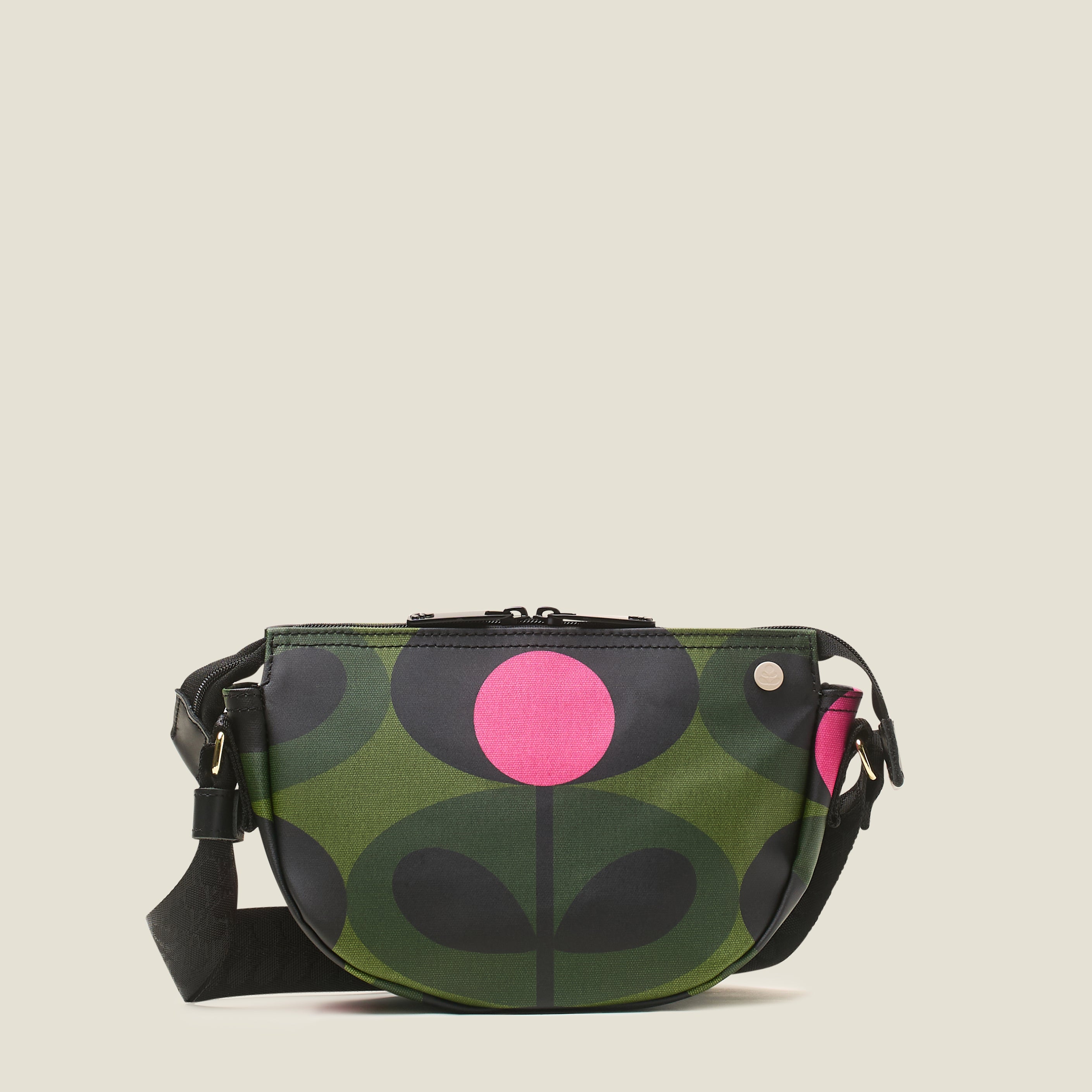 Mini Rounder Crossbody - Oval Stem Forest