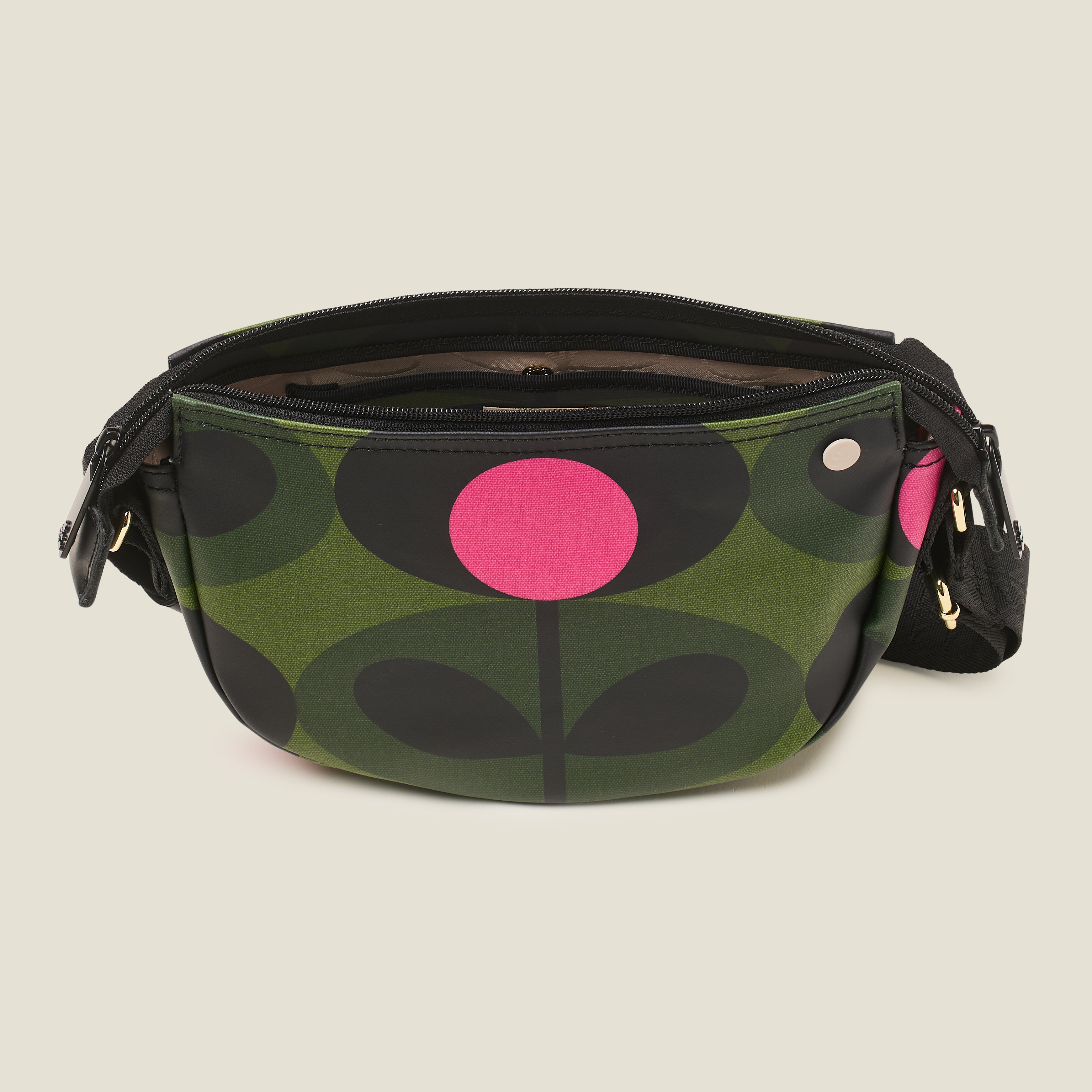 Mini Rounder Crossbody - Oval Stem Forest