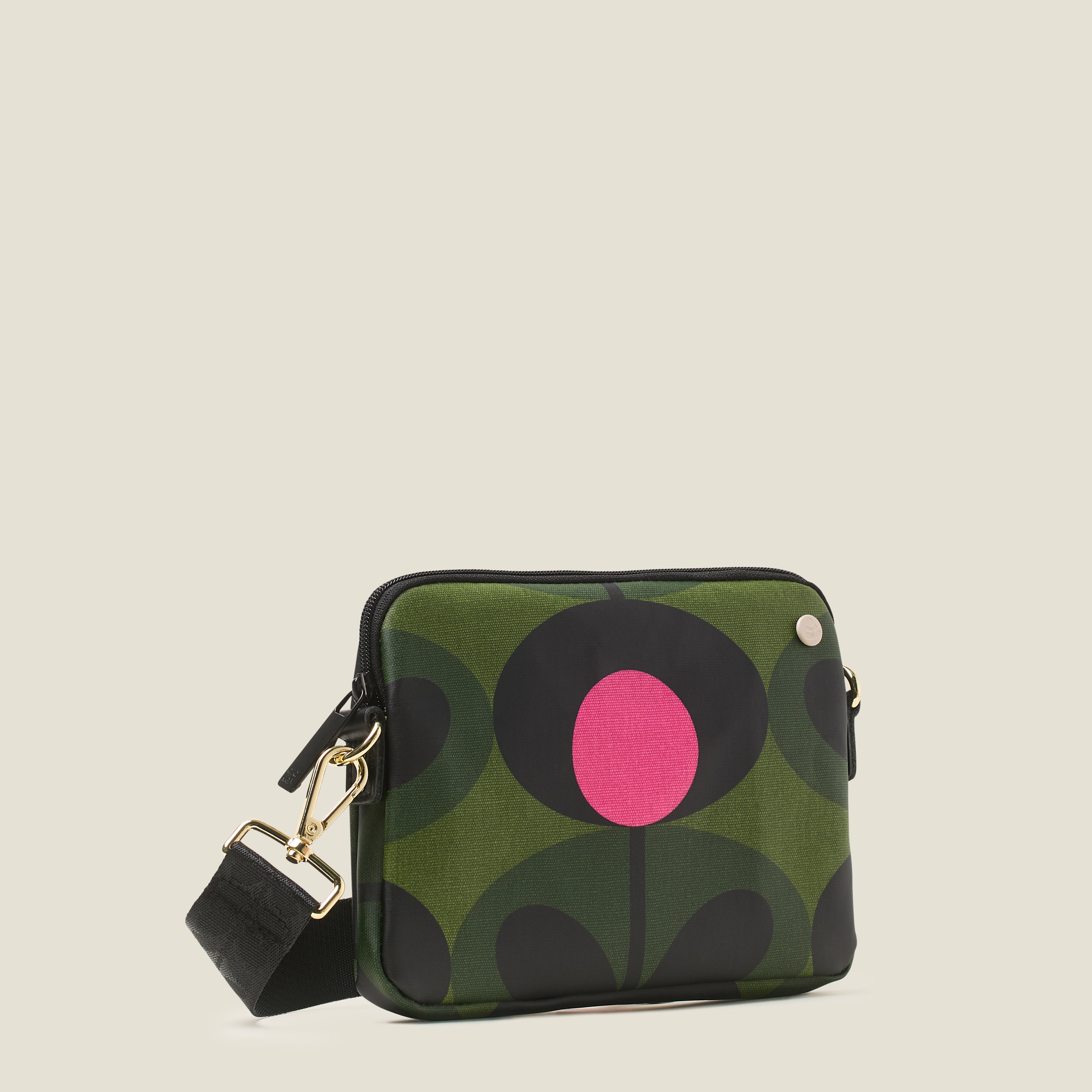 Slim Crossbody Bag - Oval Stem Forest
