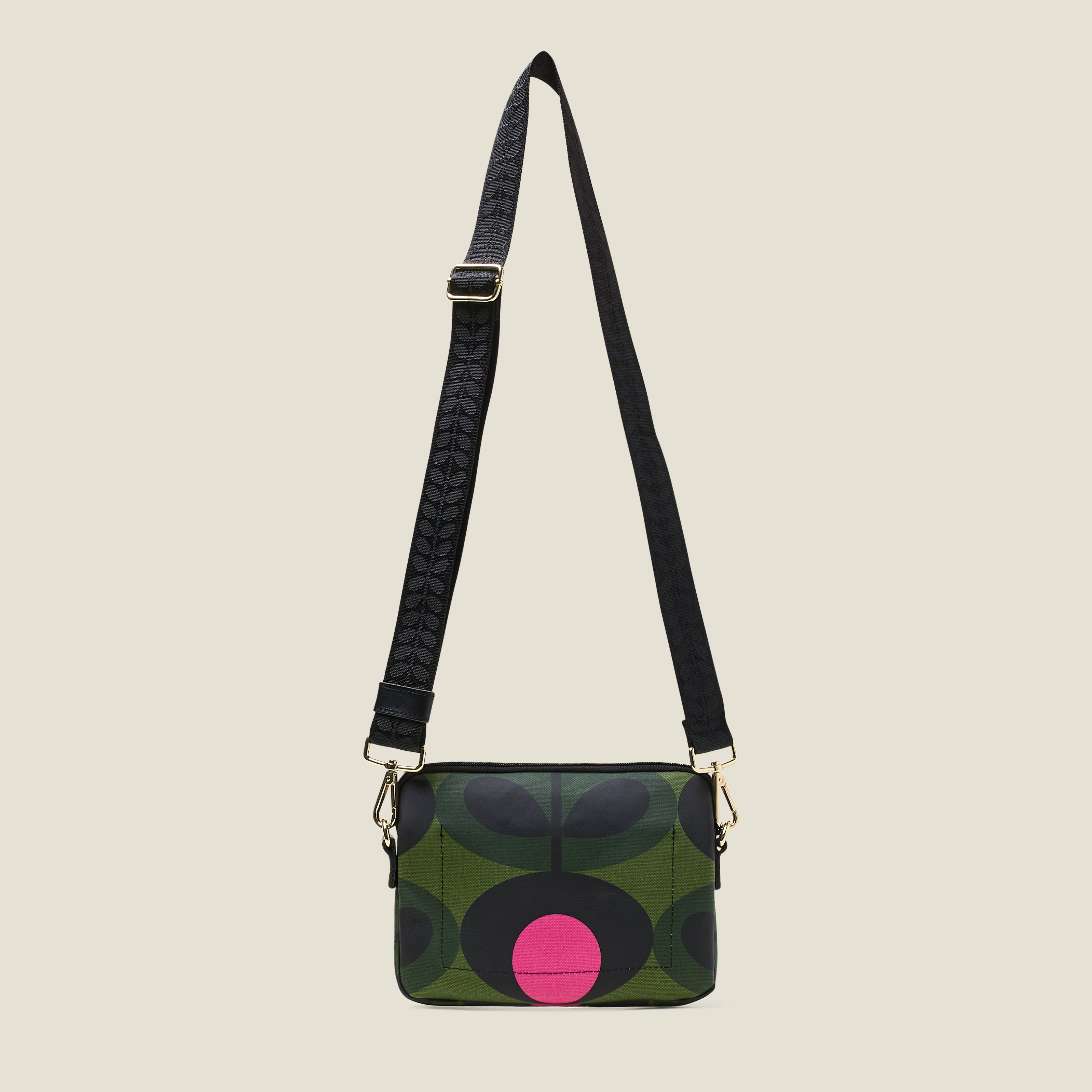 Slim Crossbody Bag - Oval Stem Forest
