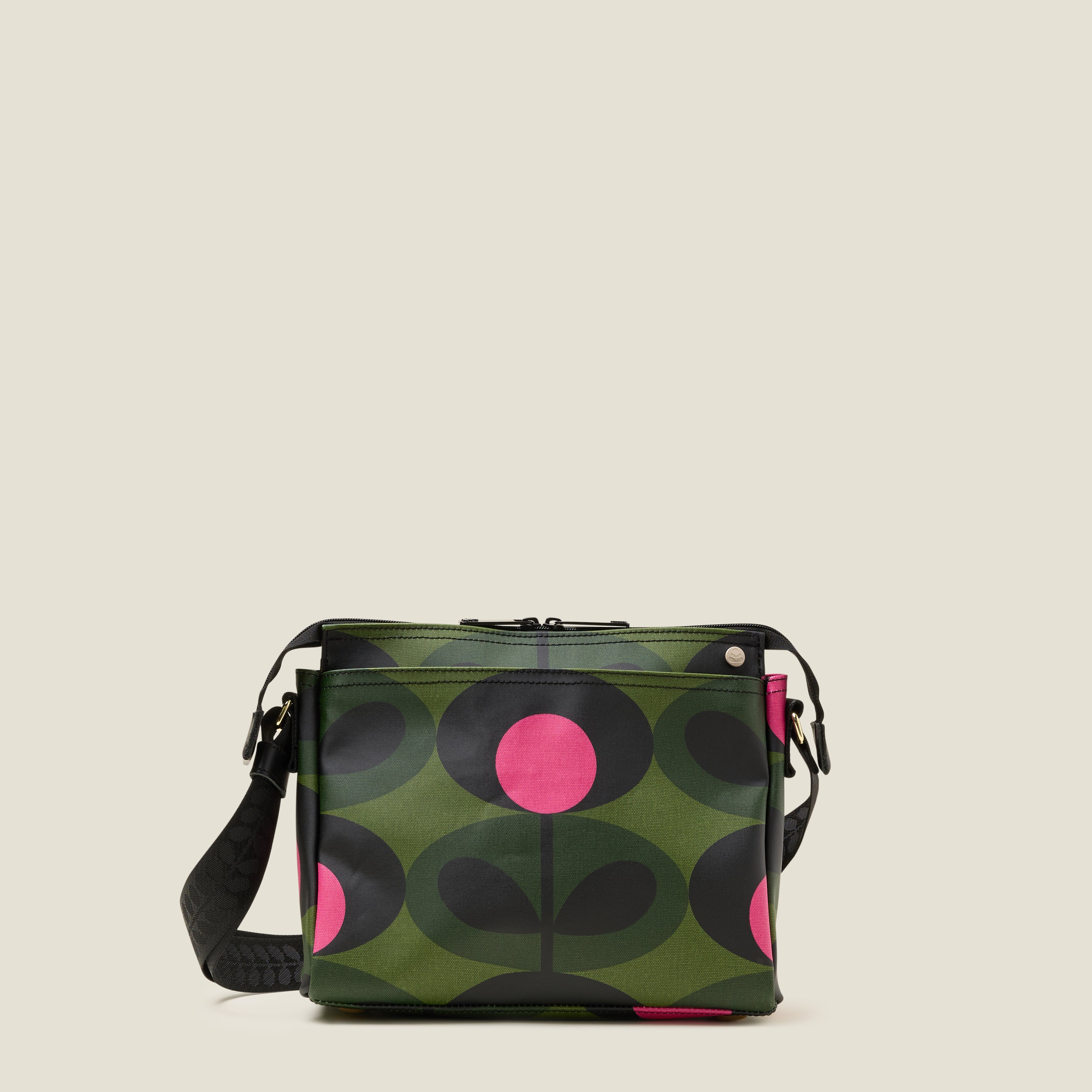 Fielder Crossbody Bag - Oval Stem Forest