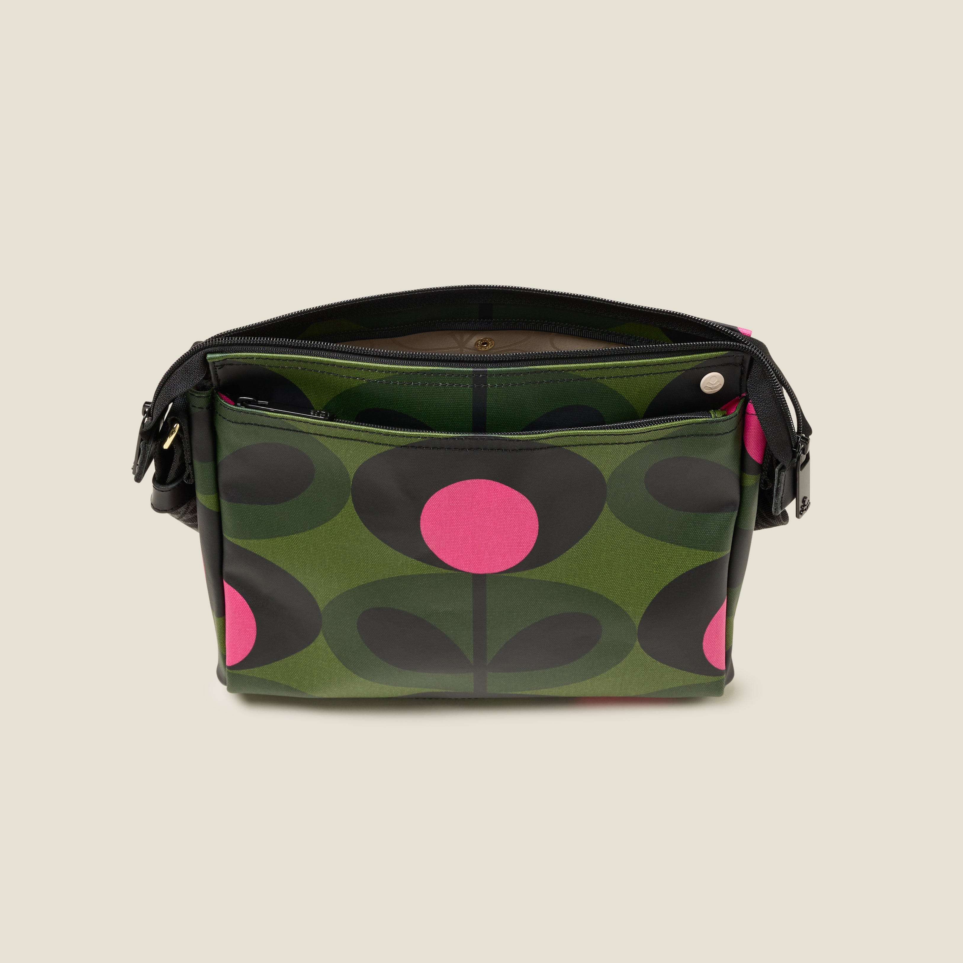 Fielder Crossbody Bag - Oval Stem Forest