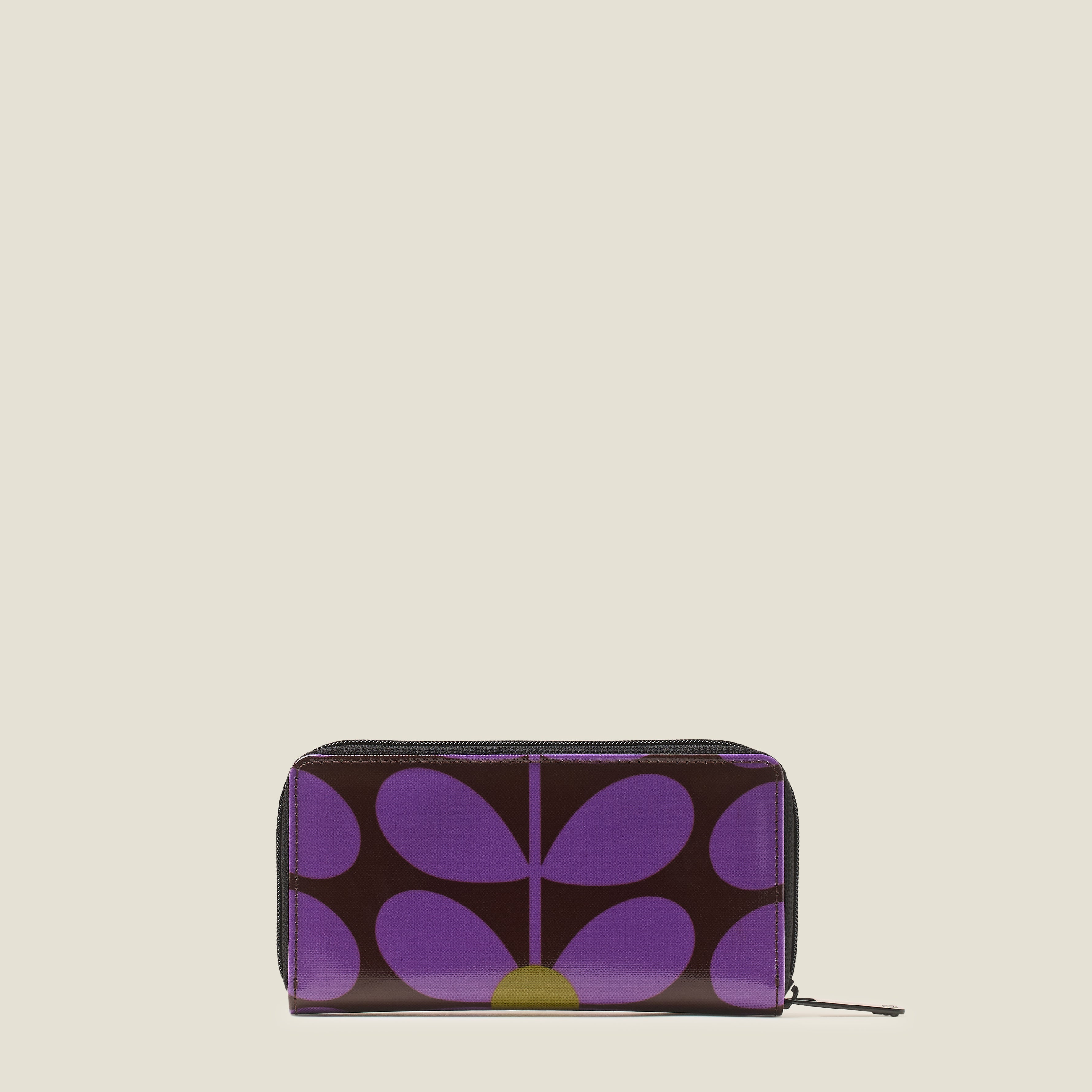 Forget Me Not Big Wallet - Sixties Stem Orchid