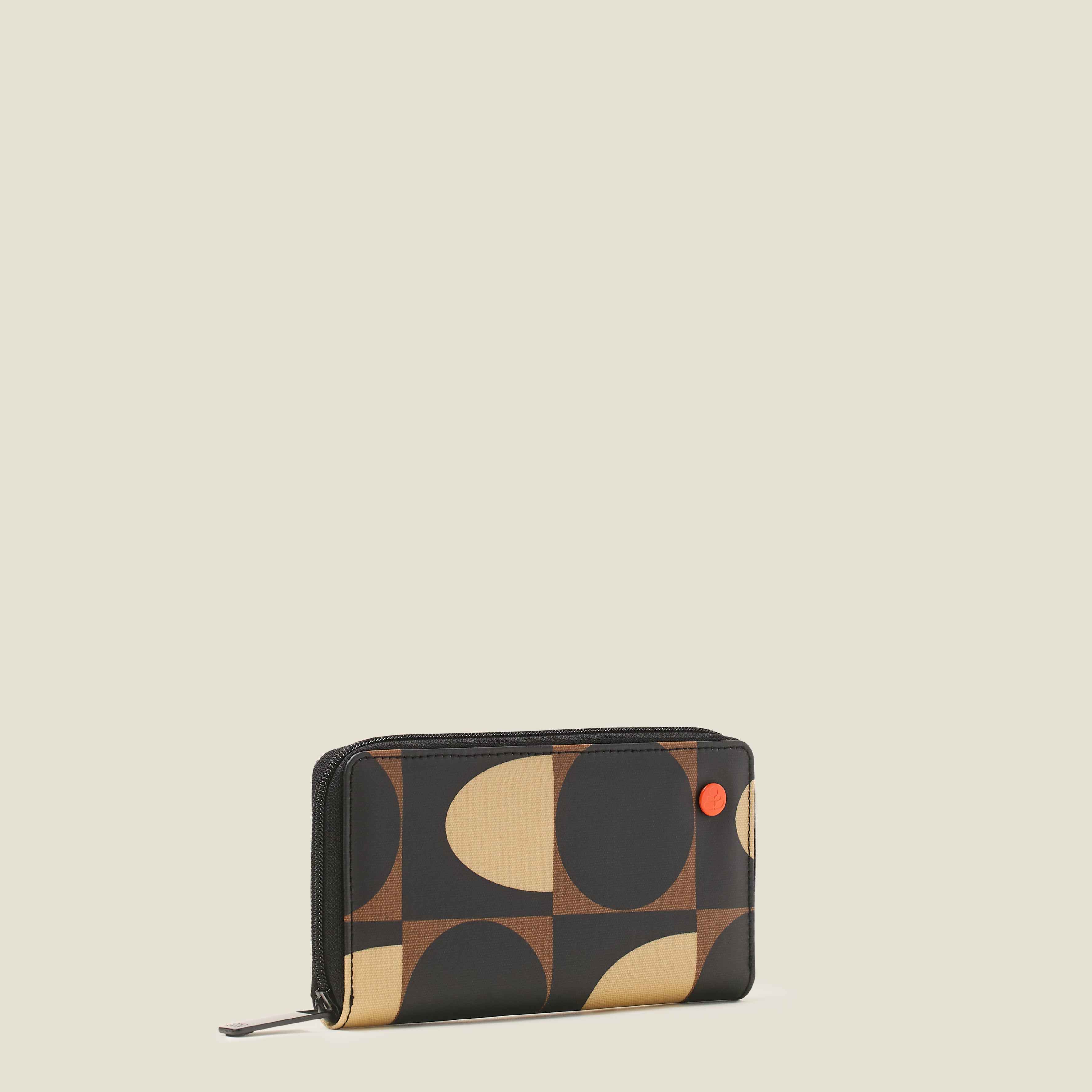 Forget Me Not Wallet - Spot Square Mocha