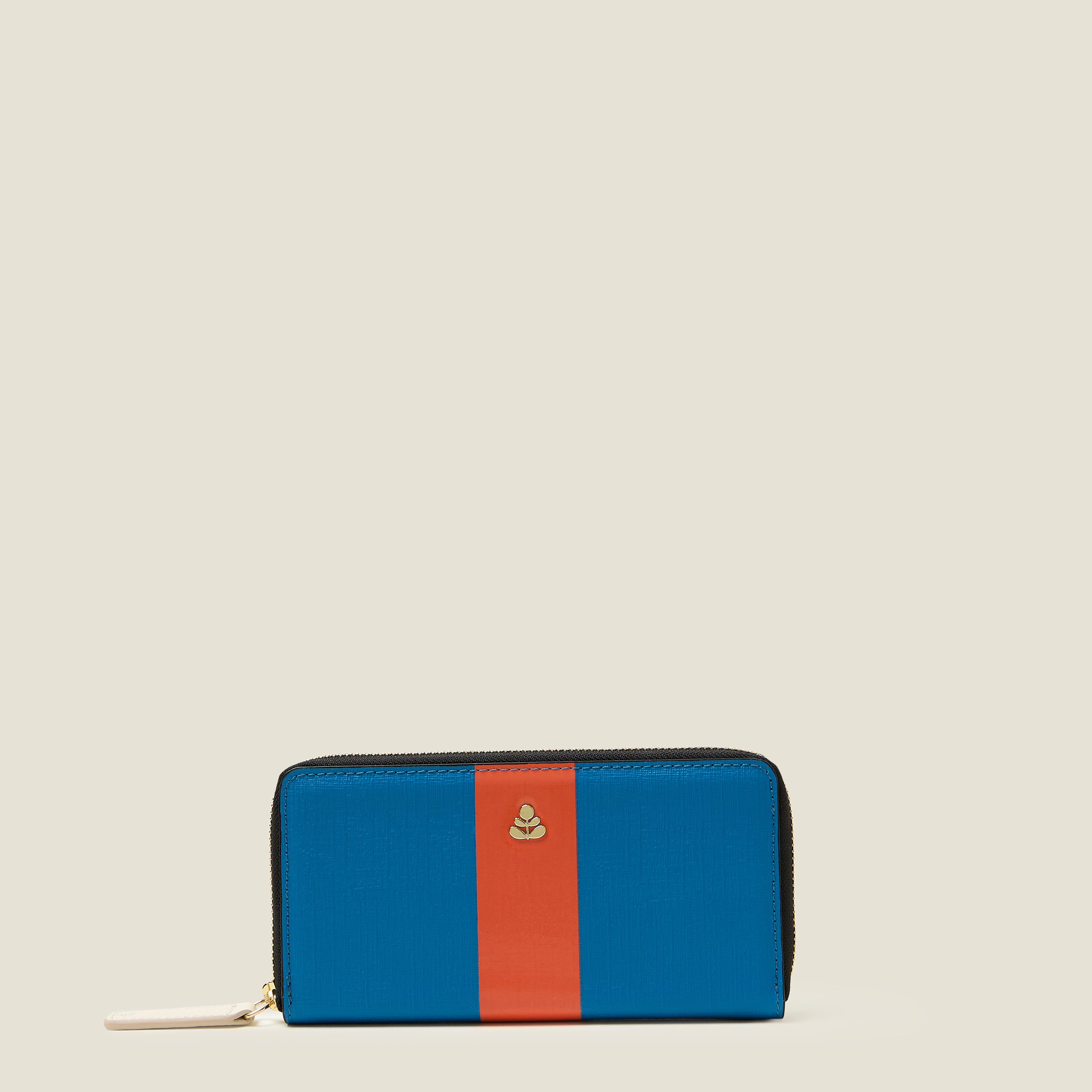 Forget Me Not Wallet - Colour Block True Blue