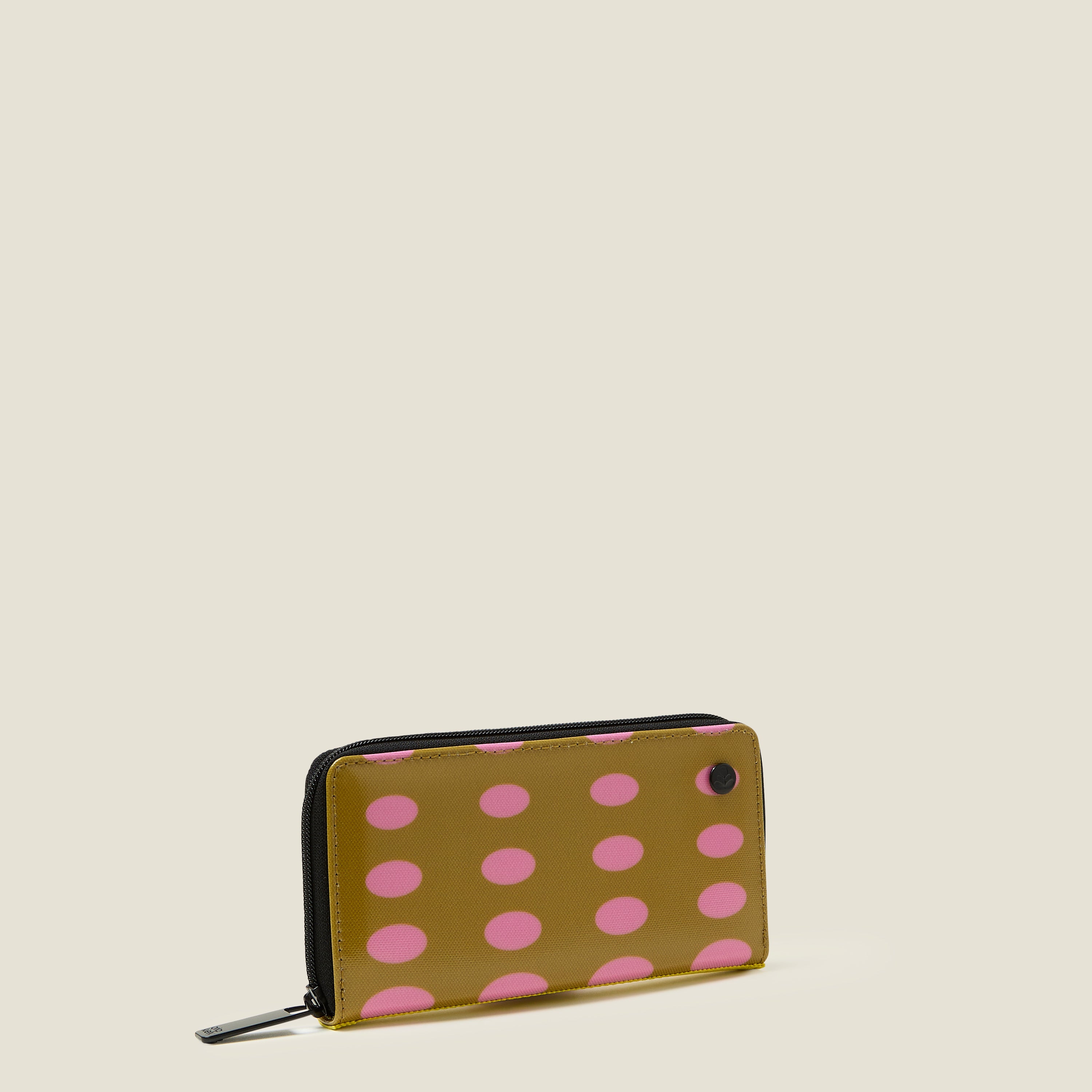 Forget Me Not Wallet - Optical Oval Ochre
