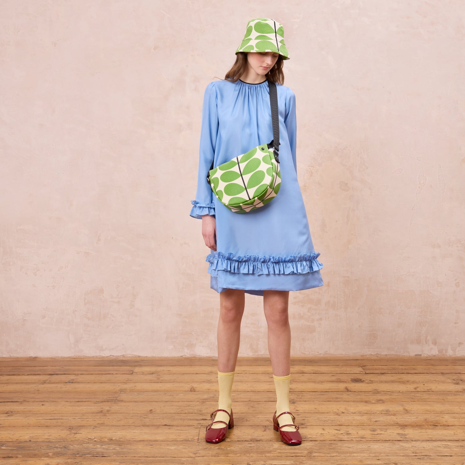 Bucket Hat - Solid Stem Apple