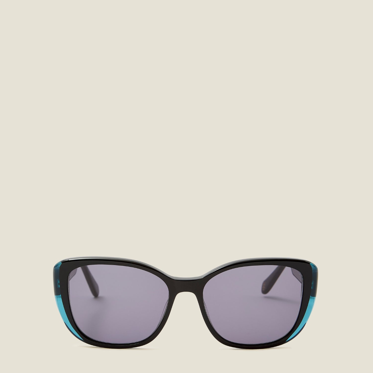 Azalea Sunglasses - Turquoise & Puzzle Flower Teal