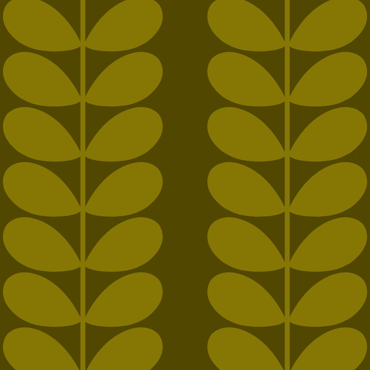 Print - Solid Stem Olive