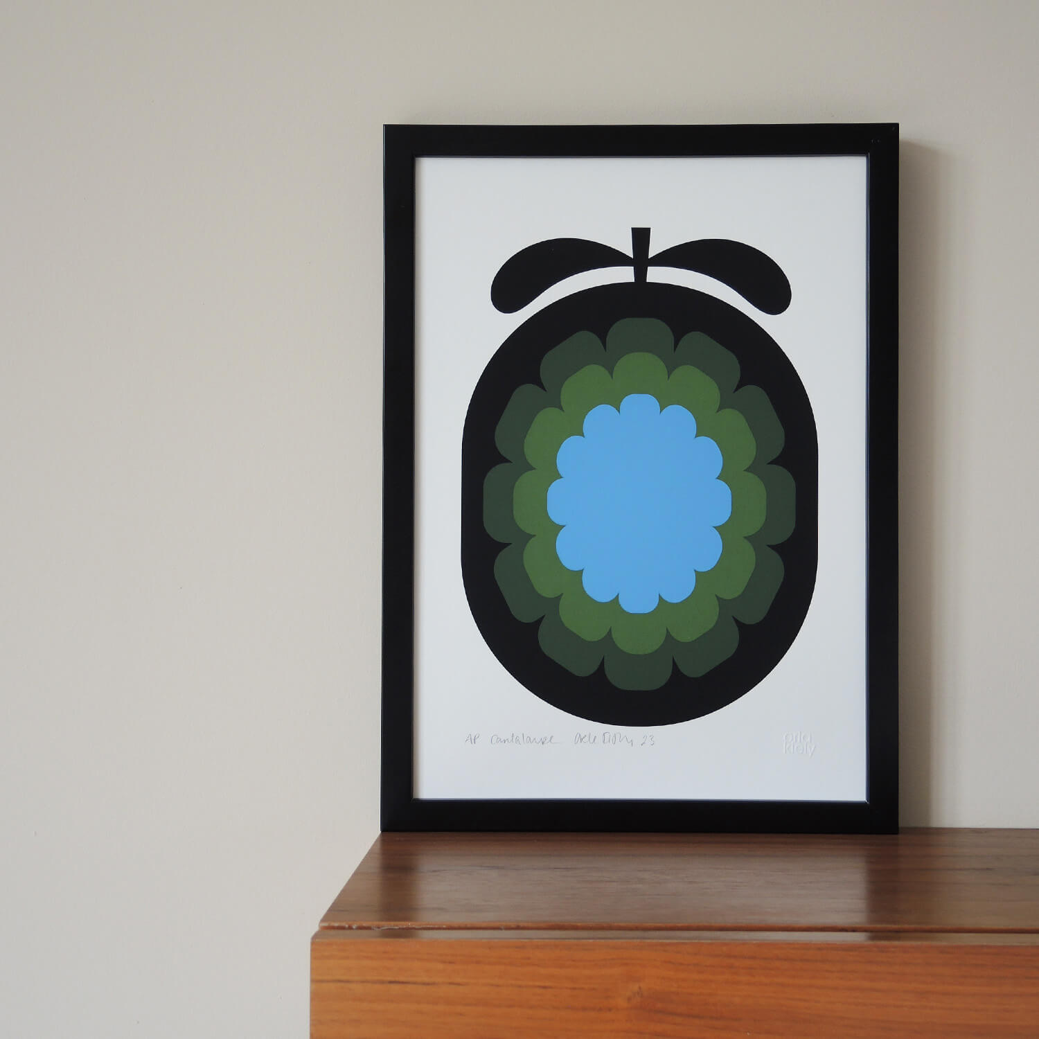 Screen Printed Artwork - Cantaloupe | Prints by Orla Kiely
