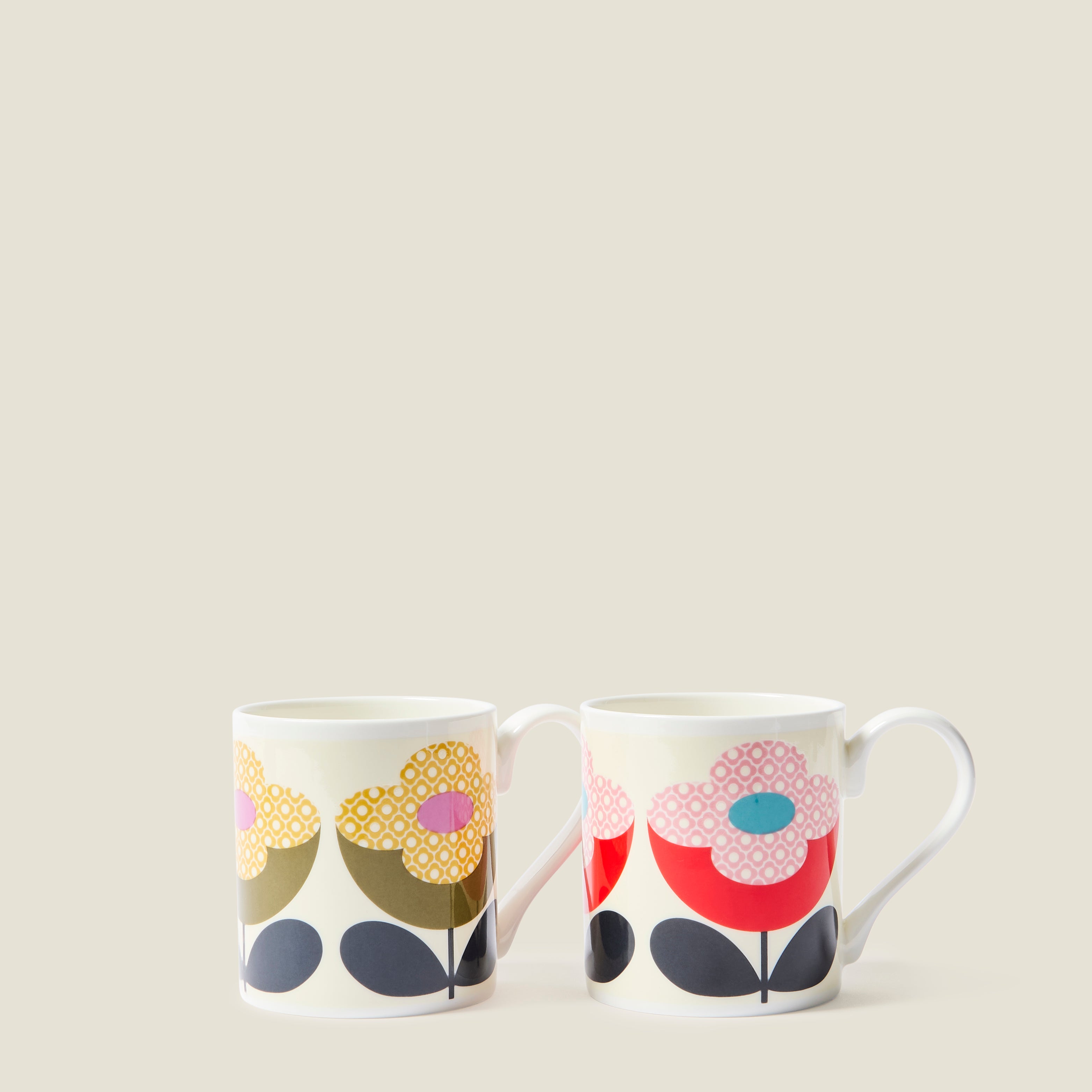 Standard Mug Set of 2 - Buttercup Stem